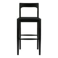 thumbnail image 1 of Moe's Home Collection Owing Wood Bar Stool Black Color, 1 of 4