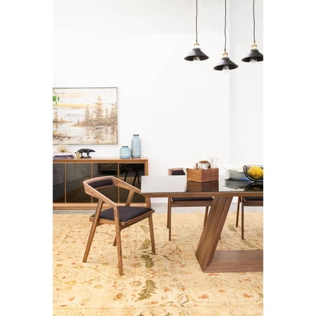 MOE'S Home, PADMA ARM CHAIR BLACK