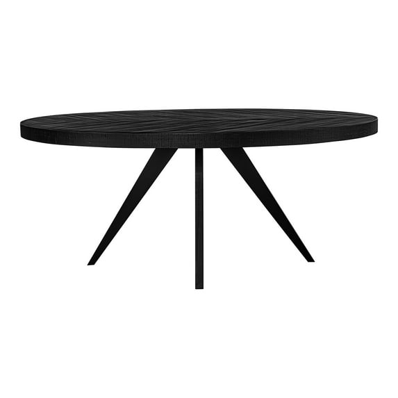 Moe's Home Collection Parq Wood Dining Table Black Color