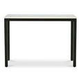 thumbnail image 1 of Moe's Home Collection Parson Stone Console Table White Color, 1 of 7