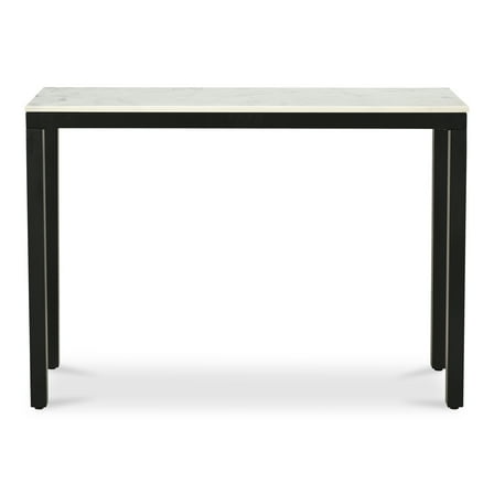 Moe's Home Collection Parson Stone Console Table White Color
