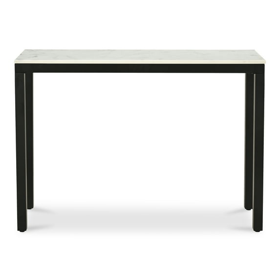 Moe's Home Collection Parson Stone Console Table White Color