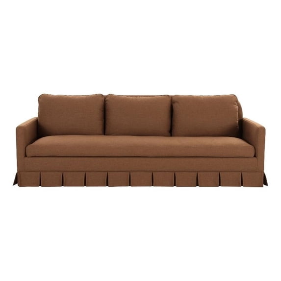 Moe's Home Collection Pellicano Sofa Fabric Orange