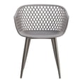 thumbnail image 1 of Moe's Home Collection Piazza Outdoor Chair Grey-Set Of Two, 1 of 5