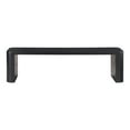 thumbnail image 1 of Moe's Home Collection Post Bench Wood Black, 1 of 7