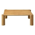 thumbnail image 1 of Moe's Home Collection Post Coffee Table Wood White, 1 of 7