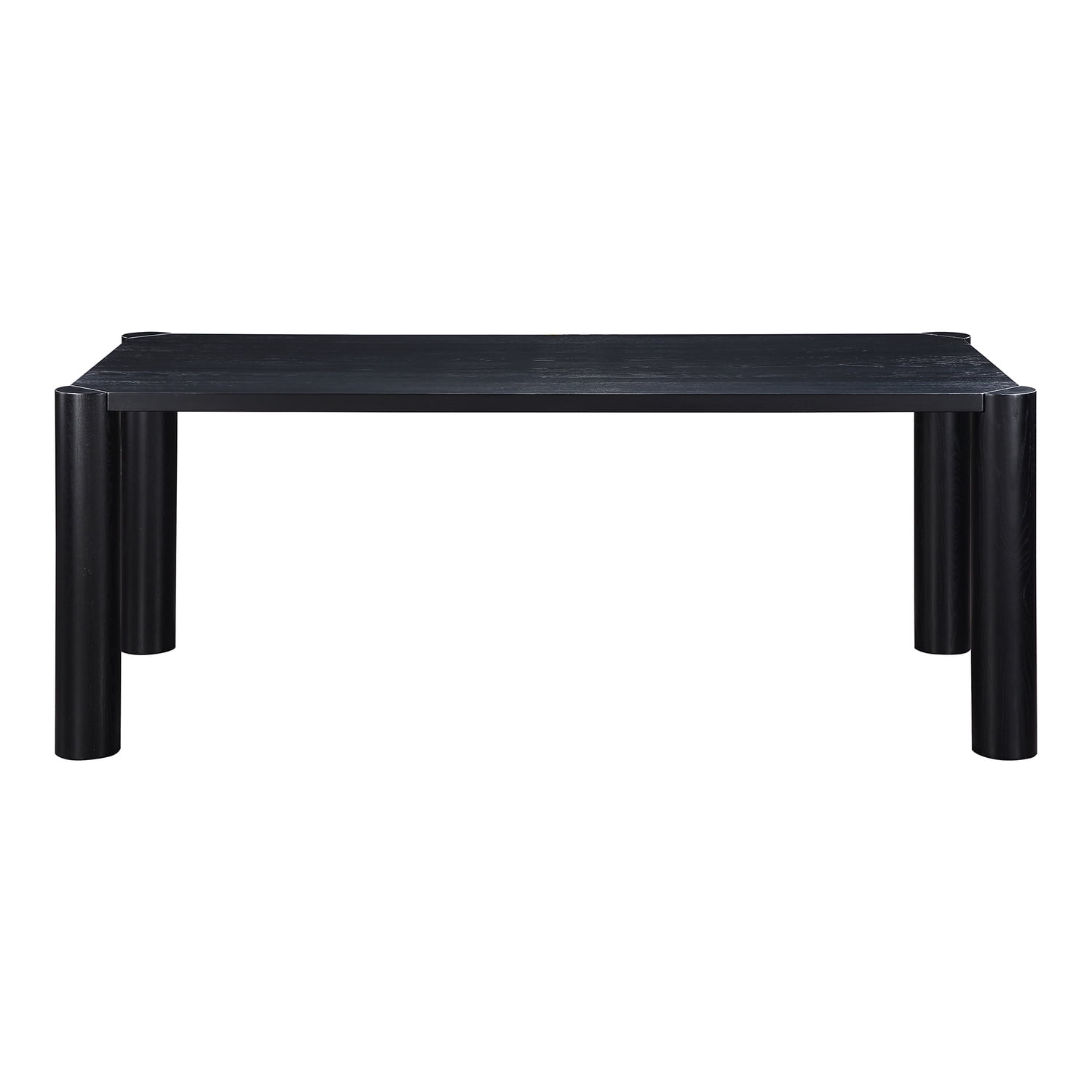 Pearce Artisan Blackened Oak 76" Rectangular Dining Table