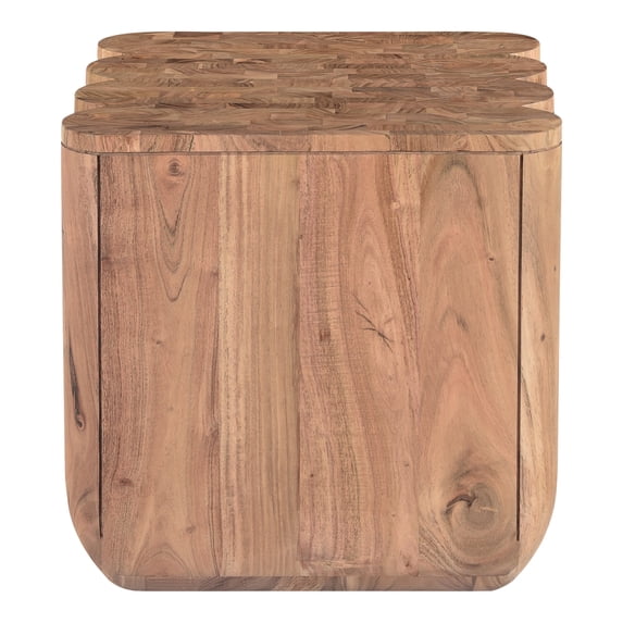 Moe's Home Collection Punyo Punyo Accent Table Natural Wood Side Tables
