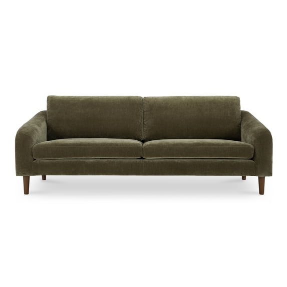 Moe's Home Collection Quinn Sofa Cedar Green Fabric Sofas