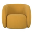 thumbnail image 1 of Moe's Home Collection Rae Outdoor Accent Chair Deep Yellow Fabric Chairs, 1 of 6