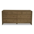 thumbnail image 1 of Moe's Home Collection Riley Wood 7-Drawers Bedroom Dresser in Brown, 1 of 9