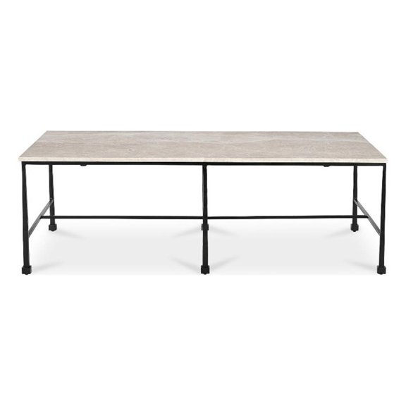 Moe's Home Collection River Coffee Table Stone Beige
