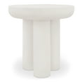 thumbnail image 1 of Moe's Home Collection Rocca Accent Table Concrete White, 1 of 10