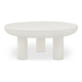 thumbnail image 1 of Moe's Home Collection Rocca Coffee Table Concrete White, 1 of 7