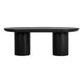 thumbnail image 1 of Moe's Home Collection Rocca Dining Table Black Stone Dining Tables, 1 of 4