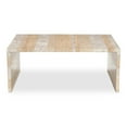 thumbnail image 1 of Moe's Home Collection Rosa Coffee Table Multicolor Marble Stone Coffee Tables, 1 of 6