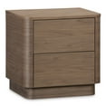 thumbnail image 1 of Moe's Home Collection Round Off Nightstand Wood Brown, 1 of 4