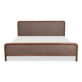 thumbnail image 1 of Moe's Home Collection Rye Queen Bed Warm Brown Wood Beds, 1 of 6