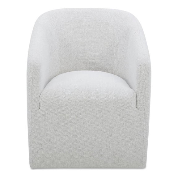 Moe's Home Collection Sandy Dining Chair Fabric White