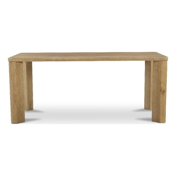 Moe's Home Collection Segment Dining Table Wood Brown