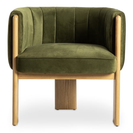 Moe's Home Collection Sofi Accent Chair Truly Olive Fabric Chairs