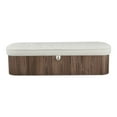 thumbnail image 1 of Moe's Home Collection Sonny Bench Wood Brown, 1 of 6