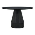 thumbnail image 1 of Moe's Home Collection Templo Round Solid Concrete/Steel Dining Table in Black, 1 of 7