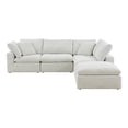 thumbnail image 1 of Moe's Home Collection Terra Condo Dream Modular Sectional Coastside Sand Fabric, 1 of 7
