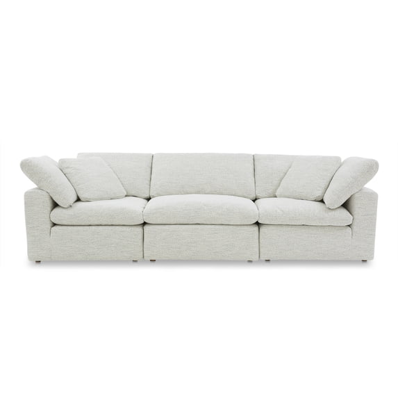 Moe's Home Collection Terra Modular Sofa Coastside Sand Fabric/Upholstery