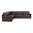 thumbnail image 1 of Moe's Home Collection Thurlow Modular Sectional Leather Brown, 1 of 6