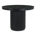 thumbnail image 1 of Moe's Home Collection Tower Metal Dining Table Black Color, 1 of 7