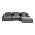 thumbnail image 1 of Moe's Home Collection Tumble Modular Sectional Charcoal, 1 of 5