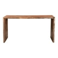 thumbnail image 1 of Moe's Home Collection Tyrell Desk Natural Stain Wood Desks, 1 of 9