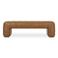 thumbnail image 1 of Moe's Home Collection Verity Bench Leather Brown, 1 of 7