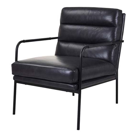 Moe's Home Collection Verlaine Chair Raven Black