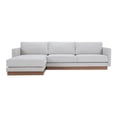 thumbnail image 1 of Moe's Home Collection Vernon Sectional Fabric Gray, 1 of 5