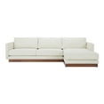 thumbnail image 1 of Moe's Home Collection Vernon Sectional Fabric White, 1 of 8