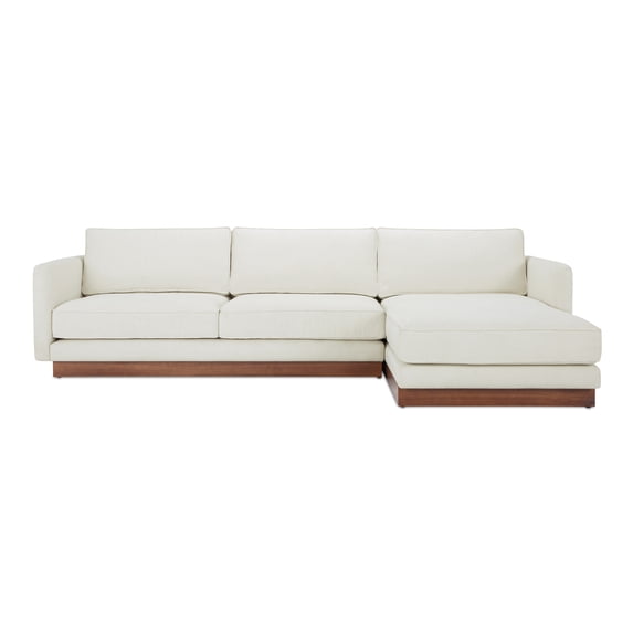 Moe's Home Collection Vernon Sectional Fabric White
