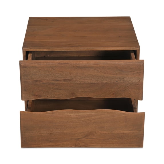 Moe's Home Collection Watson Nightstand Brown Wood Nightstands