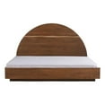 thumbnail image 1 of Moe's Home Collection Watson Queen Bed Brown Wood Beds, 1 of 7