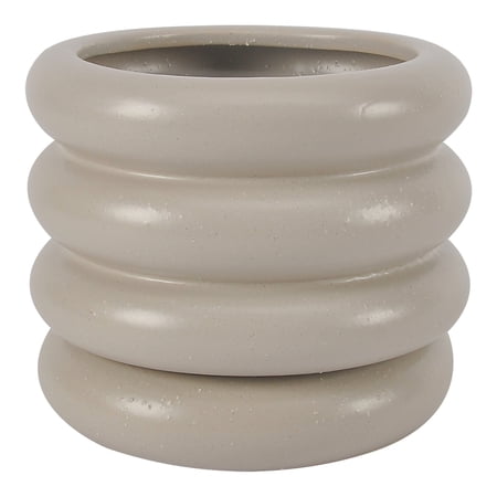 WAVA PLANTER LARGE FLAT GREY