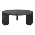 thumbnail image 1 of Moe's Home Collection Wunder Coffee Table Black Stone Coffee Tables, 1 of 3