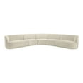 thumbnail image 1 of Moe's Home Collection Yoon Radius Modular Sectional Sweet Cream, 1 of 2