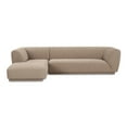 thumbnail image 1 of Moe's Home Collection Zandro Left Sectional Beige Fabric Sectionals, 1 of 6