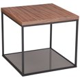 thumbnail image 1 of Moe's Leroy 22" Square End Table in Walnut and Gray, 1 of 2