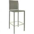 thumbnail image 1 of Moe's Stallo 30" Leather Bar Stool in Taupe, 1 of 2