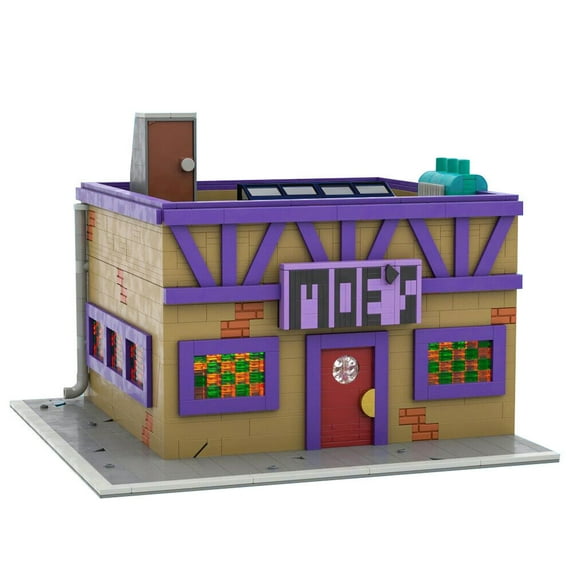 Moe's Tavern Modular Building Blocks Set MOC Educational Bricks Toys 1736pcs