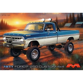 Moebius Model Kits MOE2567 1-25 Scale Custom Lifted 4 x 4 Model Kit - 1971 Ford F-250