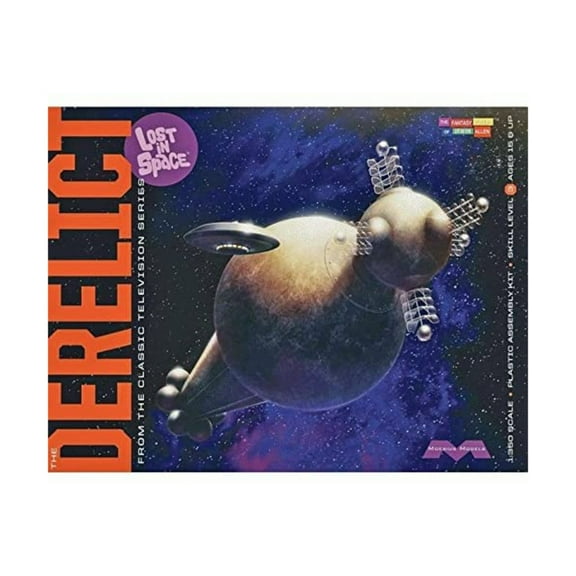 Moebius Models 1/350 Lost In Space Derelict MOE965 Plastics Car/Truck 1/24-1/25