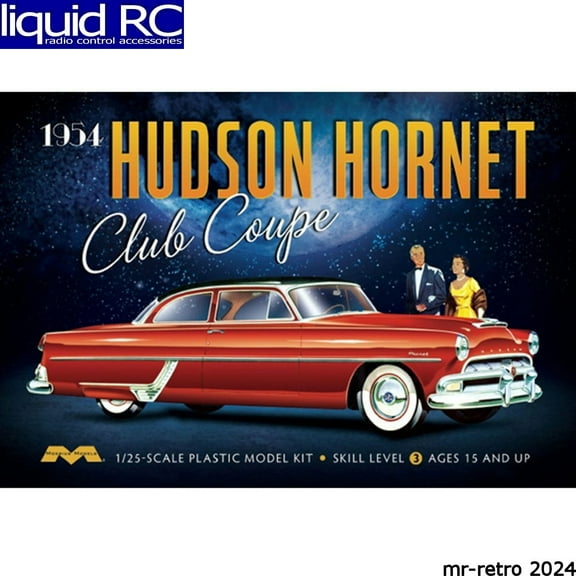 Moebius Models 1213 1/25 1954 Hudson Hornet Coupe